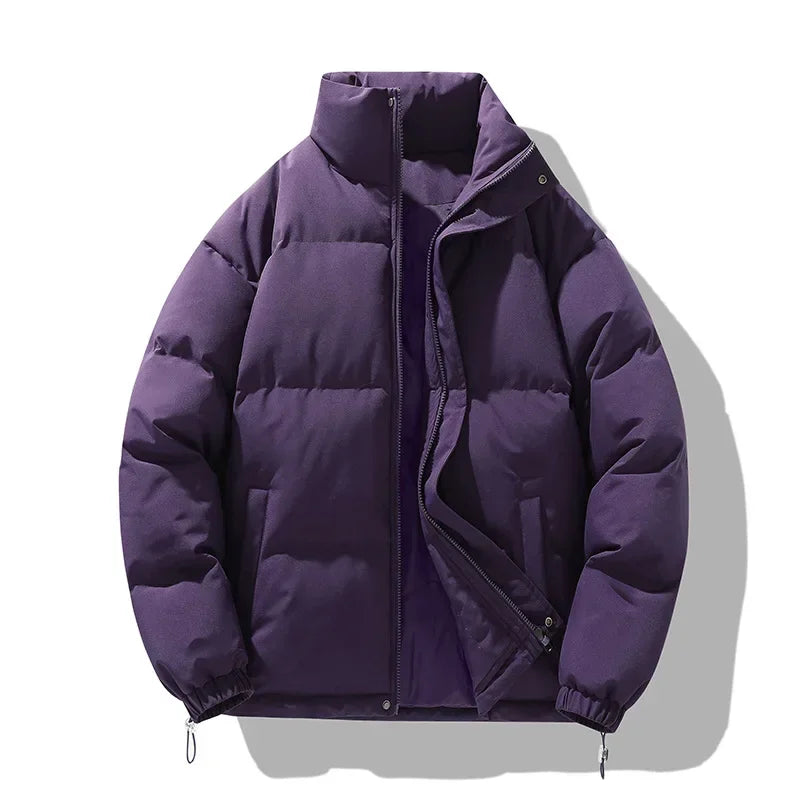 New 2025 Winter National Standard Men's down Jacket Thickened Short Fashionable Outerwear Durable Summer Thin Material