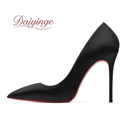 Tacchi Alti da Donna 2026 Nuova Tendenza Scarpe con Tacco a Spillo a Punta in Seta 12cm Sexy per Feste Matrimoni Scarpe di Lusso di Alta Qualità Firmate platinumshop