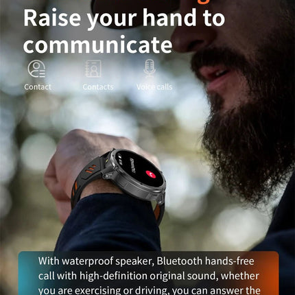 Nuovo T-Rex3 Ultra 1100mAh Batteria Smart Watch GPS Track Bussola IP69K Impermeabile Sport tracker All'aperto Militare Smartwatch platinumshop