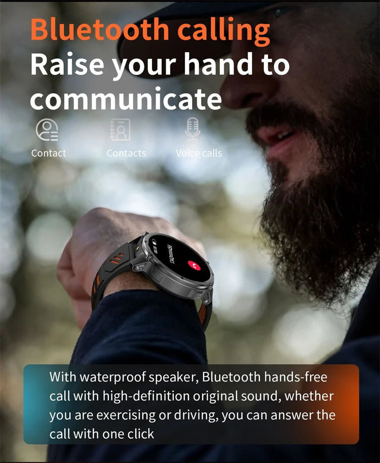 Nuovo T-Rex3 Ultra 1100mAh Batteria Smart Watch GPS Track Bussola IP69K Impermeabile Sport tracker All'aperto Militare Smartwatch platinumshop