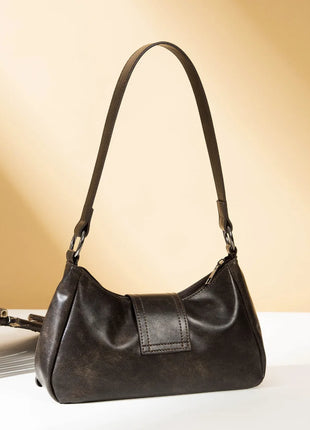Nuova Borsa Sottospalla in Pelle da Donna, Borsa a Tracolla Trendy per Signore