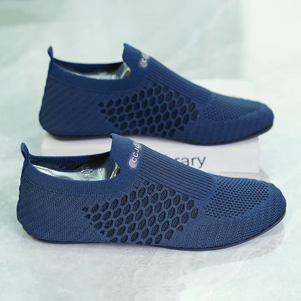 YRZL Mocassini da uomo Mocassini da guida Fondo sottile Scarpe basse da passeggio Mocassini casual antiscivolo traspiranti Scarpe estive da uomo