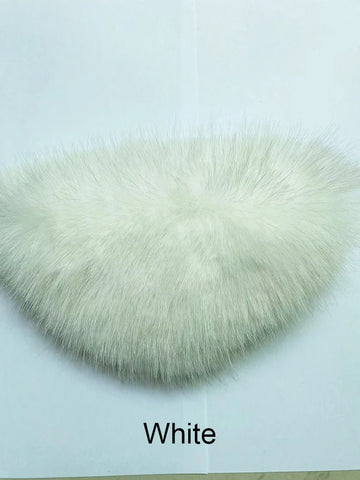 ZADORIN Luxury Big Collar Spliced Cropped Faux Fur Coat Woman Clothing Thicken Furry Faux Fur Jacket Winter Fur Coats Top Mujer