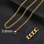 3mm Oro Cubano / 60cm 24inch
