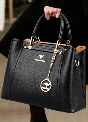 2024 Luxury Women Designer 3 Layers Shoulder Crossbody Sac Ladies Large Capacity Leather Handbags Shopper Brand Messenger Totes PlatiNum