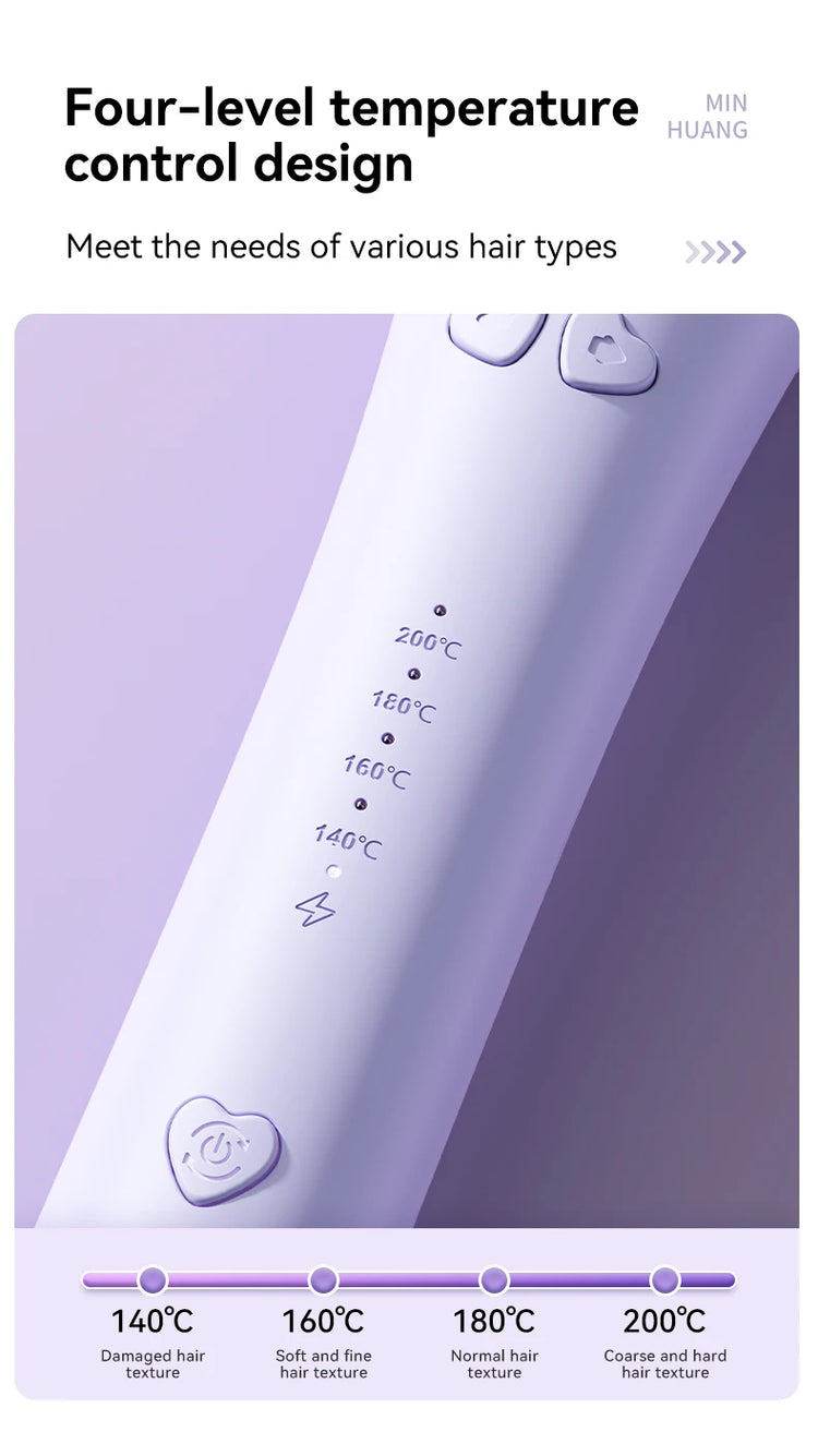 Hair Curling Iron 32mm Curler Wand Professional Curly Tongs Ceramic Electric Salon Styling Tool Small Crimping Iron
