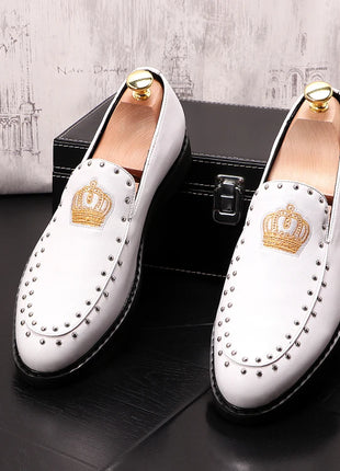 Nuovo arrivo scarpe da uomo Designer di lusso in pelle Casual Driving Oxfords Flats Shoes mocassini da uomo mocassini scarpe italiane per uomo