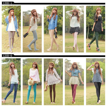 Primavera Autunno Collant Colorato Collant da Donna Sexy Collant Lolita Colori Caramelle Calze Moda Lingerie Gotica Collant