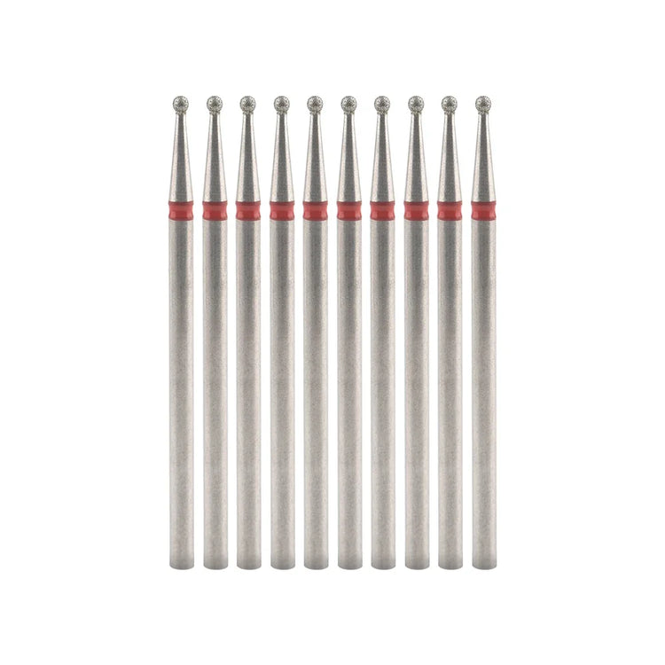 10Pcs Diamond Milling Cutter For Manicure Electric Nail Drill Bits Accessory Pedicure Machine Nail File Gel Remover Tool uñas Accesorios Y Herramientas
