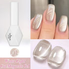 WS 10ml 6-Color Silver Water Light Cat Magnetic Gel Nail Polish Nail Supplies Vernis Semi Permanent Gel for Fall Winter Nails