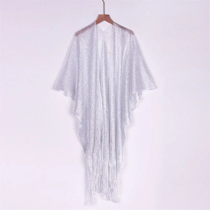 Nappa Oro Bikini Cover Up Abito da spiaggia sexy Tuniche per le donne Beachwear Nuova estate Vedere attraverso il costume da bagno Cover-up Caftano platinumshop