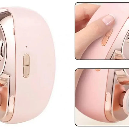 3-in-1 Electric Nail Trimmer for Seniors & Adults, Automatic Nail Clipper with Polishing, Rechargeable Safe Nail Cutter for Elderly Kids