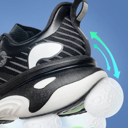 ONEMIX Orca Uomo Ammortizzazione Scarpe da corsa Allenamento Scarpe sportive da atletica all'aperto Scarpe da ginnastica invernali da uomo antiscivolo resistenti all'usura PlatiNum