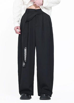 Pantaloni da uomo in stile giapponese con stampa Ukiyo-e, pantaloni comodi e alla moda, pantaloni larghi da uomo, pantaloni casual a gamba dritta da uomo