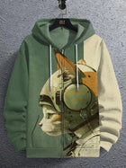 Cartoon Dinosaur Cat 3d Print Hoodie Men Women Fashion Zip Up Hoodies Male Jacket Animal Tracksuit Zipper Clothes Funny Sweats