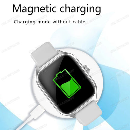 Smartwatch 2025 per Android e iOS, Schermo a Colori da 2,01 Pollici, Risposta alle Chiamate Bluetooth, Orologio Fitness Tracker per Donne e Uomini platinumshop