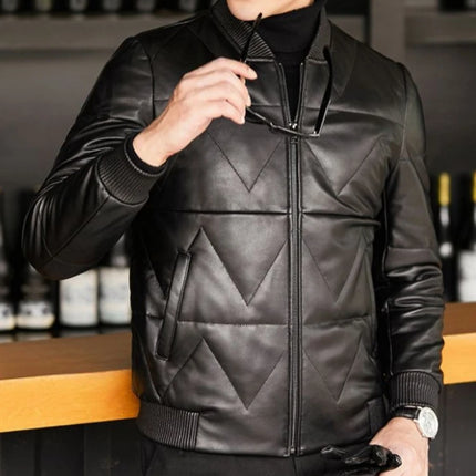Men's Down Jacket Short Men's Cold Jacket Thick Warm Coats for Men Winter Winter Parkas for Men Stand-up Collar Men Parka