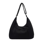 New Large Capacity Casual Crossbody Bag Simple Artistic Commuter Student Single Shoulder Bag Outdoor Leisure Women's Tote Bag PlatiNum