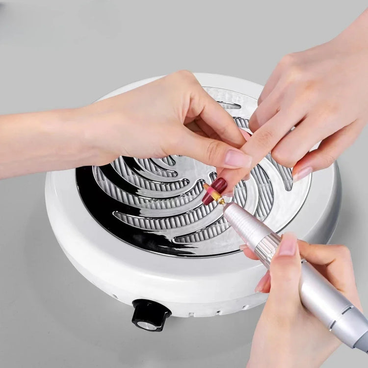 Nail Grinding Polishing Dust Collector Desktop Adjustable Speed Vacuum Device For Home Salon Nail Art Sessions