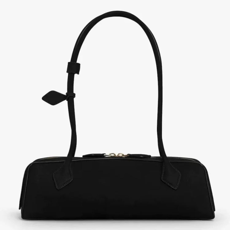 Borsa a tracolla in camoscio di alta qualità, modello basic alla moda, nuova collezione 2026, per tutti i giorni, con tracolla regolabile, sottile, da viaggio, casual, per donna.
