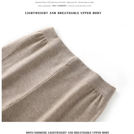 DjzDsm Hot selling new women's wool leggings slim fit and warm autumn and winter knitted women's long Australian wool leggings PlatiNum
