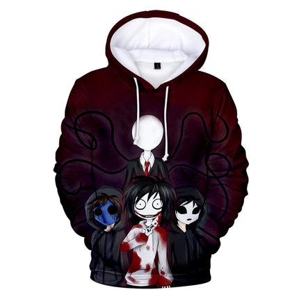 Luxury Novelty Cute Creepypasta Ticcitoby 3D print Hoodies Sweatshirts Men/Women Sweatshirt Casual Long Sleeve Pullovers