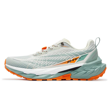 361 Degrees Yushan PRO Men Running Shoes Durable Hiking Cushioning Breathable Non-slip Outdoor Jogging Male Sneakers 672522250 PlatiNum
