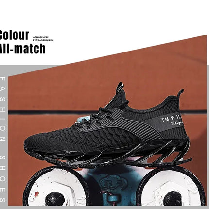 Scarpe da uomo Moda Mesh Traspirante Scarpe da ginnastica di alta qualità Piattaforma Suola morbida Tendenza casual Scarpe da corsa versatili Tenis Masculino