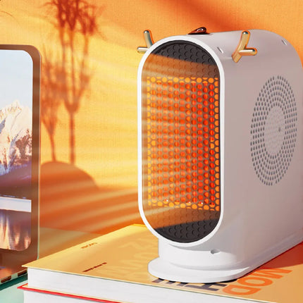 Electric Heater Winter Warmer Household Desktop Heater Fan Adjustable Thermostat Room Heater Home Appliance Heating Stove