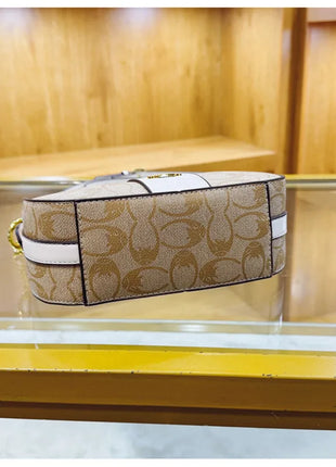 Borsa di lusso da donna 2026 Nuova borsa a tracolla diagonale a spalla singola stampata retrò in PU di alta qualità