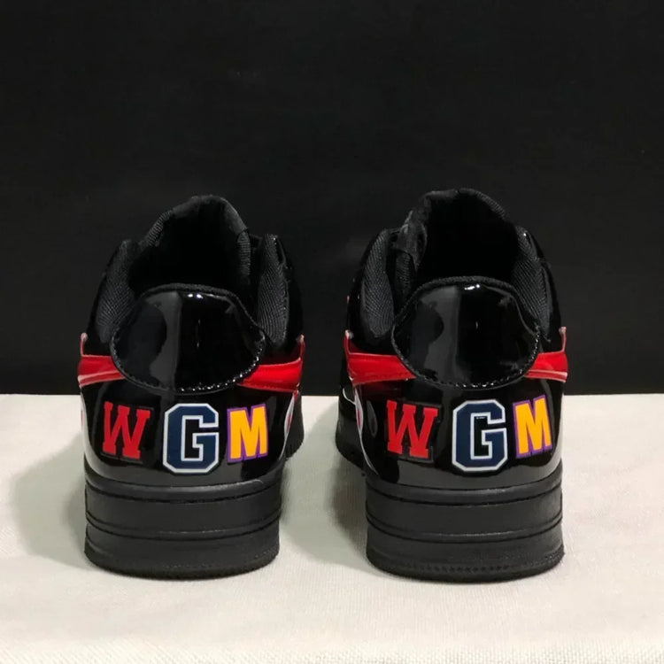 A BATHING APE Men All Black Shark BAPESTA Casual Plarfom Shoes Unisex Women Slip-Resistant Outdoor Soft Walking Sneakers