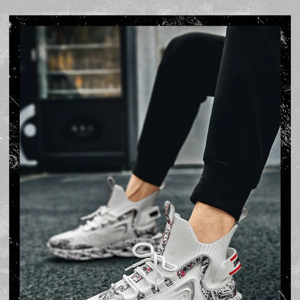 Scarpe da uomo Sneakers Uomo casual Scarpe da uomo tenis Scarpe di lusso Trainer Race Scarpe traspiranti mocassini moda Scarpe da corsa per uomo