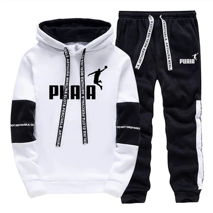 Men's Set/Hoodie/Pants 2026 Autumn Winter Daily Casual Sports Hooded Sweatshirt Sweatpants Home Outdoor Comfort Warm Sportswear