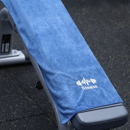 Asciugamano fitness in microfibra per attrezzature da palestra sportive Tappetino per il sudore Spiaggia Corsa Nuoto Asciugamano sportivo antiscivolo assorbente del sudore