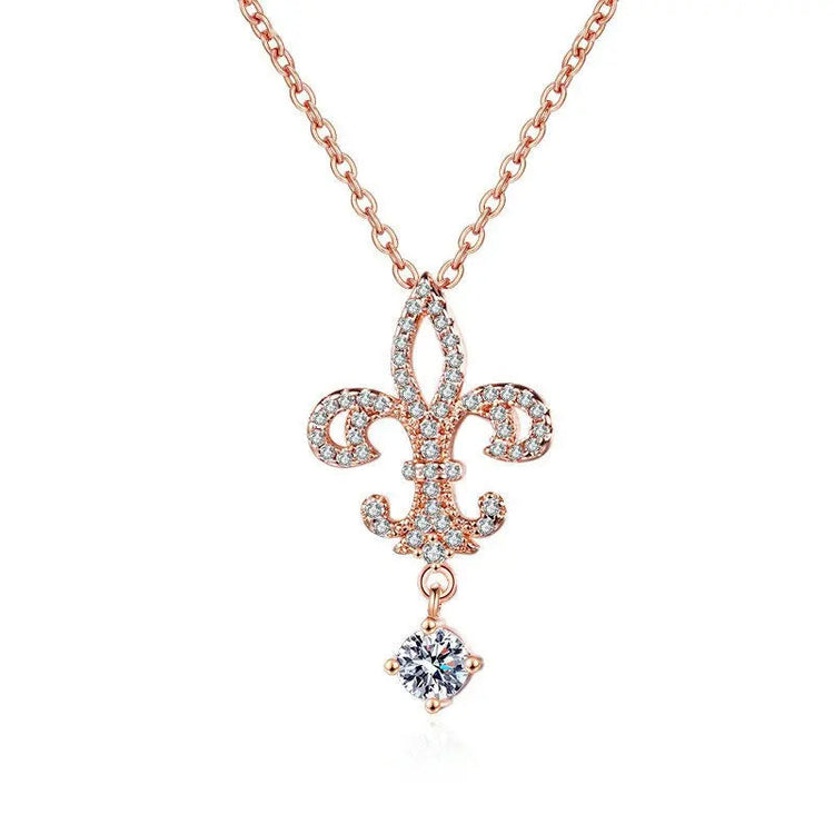 925 Sterling Silver Necklace For Women Round Pendent Sparkling Pave CZ Necklace Fashion Anniversary Birthday Jewelry Gifts N325 PlatiNum