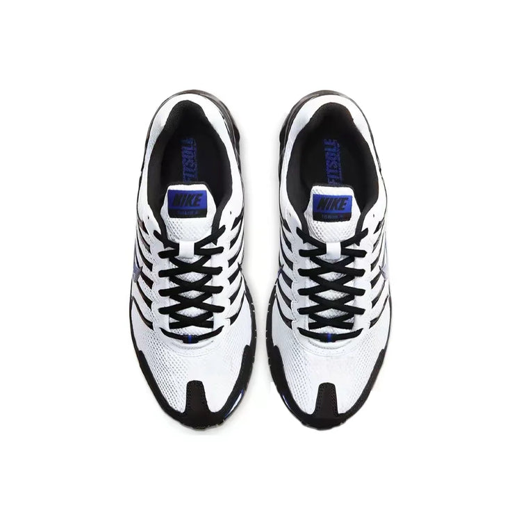 Nike Air Max Torch 4 Scarpe da corsa casual basse comode e traspiranti per uomo in nero, bianco e blu CW7026-100