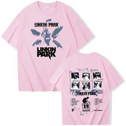 Linkin Park T-shirt Men Women Harajuku O-Neck Casual Summer Shirt Fan Gift Tracksuit Clothing for Men Ropa Para Hombre