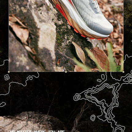 361 Degrees Yushan PRO Men Running Shoes Durable Hiking Cushioning Breathable Non-slip Outdoor Jogging Male Sneakers 672522250 PlatiNum