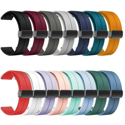 22mm 20mm cinturino magnetico in silicone per Omega X Swatch Joint MoonSwatch cinturino per Xiaomi Watch S4 S3 S2 S1/Huawei GT6Pro GT6 5 4 46 platinumshop