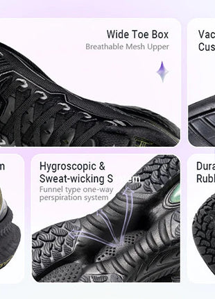 ONEMIX Black Men Basic Racing Road Running Shoes Summer Mesh traspirante scarpe sportive cuscino Durable Outdoor Sneakers Plus Size PlatiNum