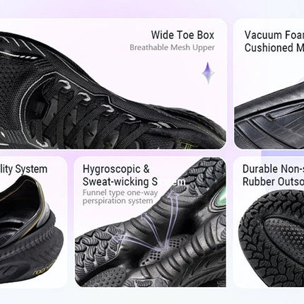 ONEMIX Black Men Basic Racing Road Running Shoes Summer Mesh traspirante scarpe sportive cuscino Durable Outdoor Sneakers Plus Size PlatiNum