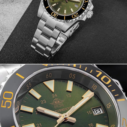 ADDIESDIVE Men Luxury Watch Sapphire Crystal Ceramic Ring 20Bar Diving Luminous Automatic Mechanical Watch Exquisite Gift Clock