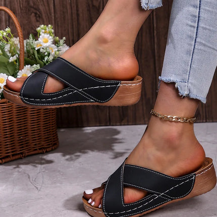 Women's Sandals 2026: Summer Heel Shoes, Casual Indoor and Outdoor, Summer Heel Slippers, Sandalias Mujer