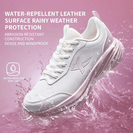 Xtep Running Shoe for Women Support Yu Yi Fw Cushioning Shock WaterProof Stability Durability Breathable Sneakers 875418110055 PlatiNum
