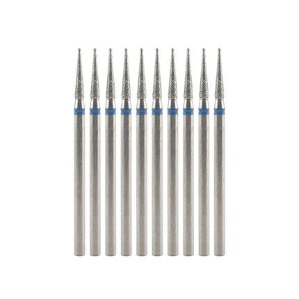 10Pcs Diamond Milling Cutter For Manicure Electric Nail Drill Bits Accessory Pedicure Machine Nail File Gel Remover Tool uñas Accesorios Y Herramientas