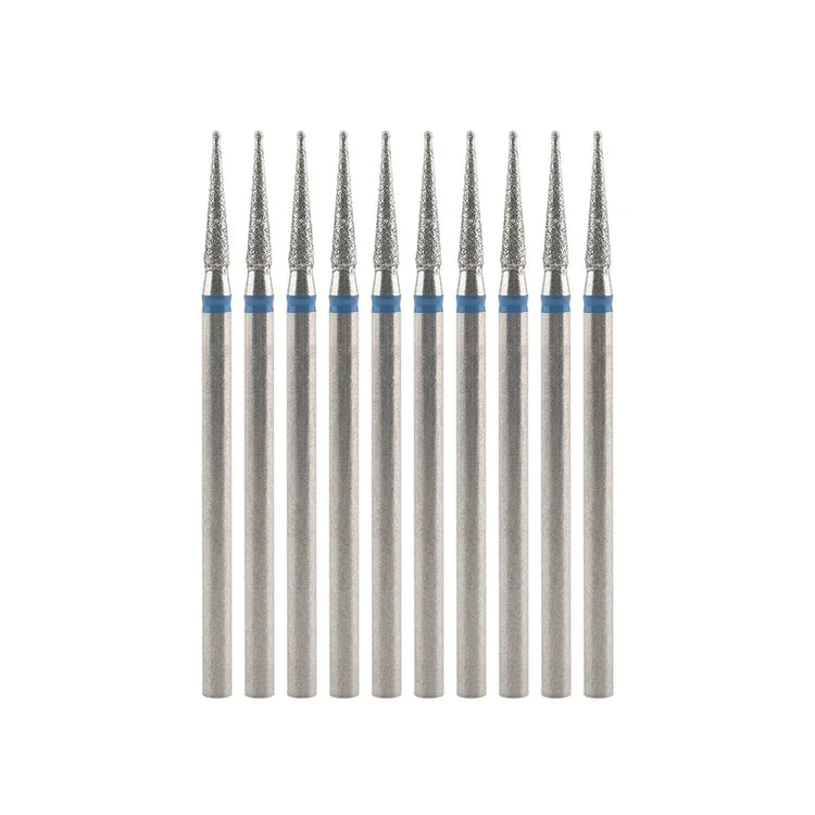 10Pcs Diamond Milling Cutter For Manicure Electric Nail Drill Bits Accessory Pedicure Machine Nail File Gel Remover Tool uñas Accesorios Y Herramientas