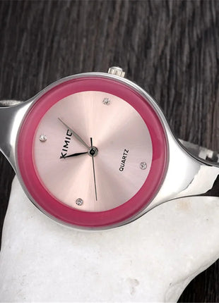 Orologi da polso da donna Moda Feminino Relogio Orologi da polso da donna in acciaio inossidabile Orologio da donna in cristallo di lusso Reloj Mujer platinumshop