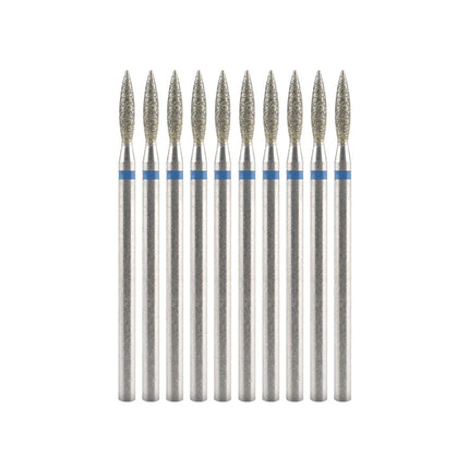 10Pcs Diamond Milling Cutter For Manicure Electric Nail Drill Bits Accessory Pedicure Machine Nail File Gel Remover Tool uñas Accesorios Y Herramientas
