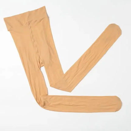 Donne Sexy Clubwear calze a vita alta collant elastici olio femminile Lingerie lucida aggiungi cavallo collant lisci all'ingrosso