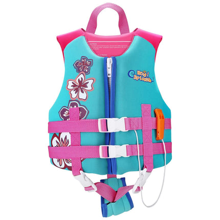 HeySplash Kids Swim Vest Float Jacket Swimming Pullover Swimsuit with Adjustable Strap Floating Vest for Toddlers